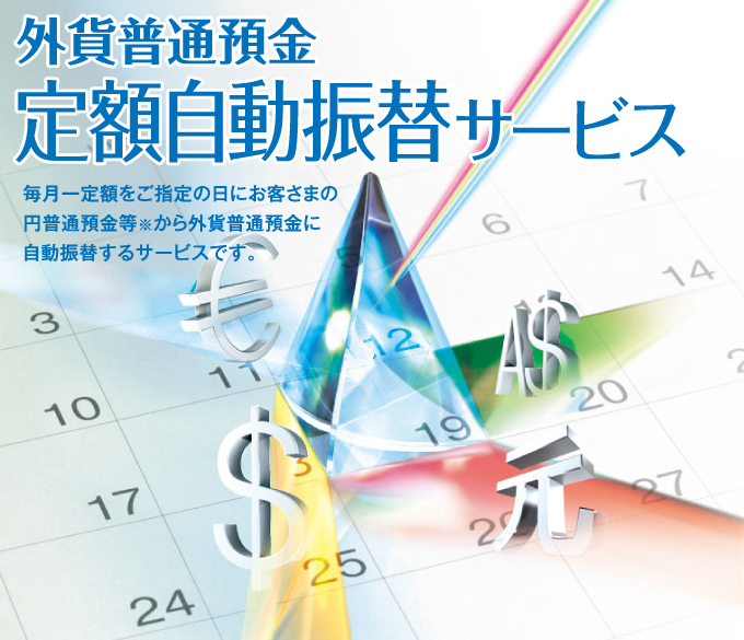 外貨普通預金 定額自動振替サービス